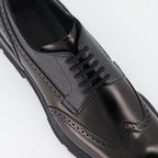 Scarpe eleganti Derbies Punk Alexander McQueen Nero Homme