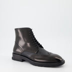Botas y botines Botas de Tobillo Punk Alexander McQueen Negro Homme