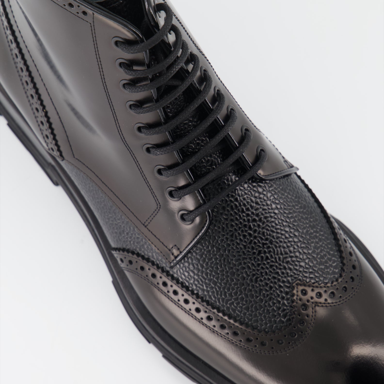 Botas y botines Botas de Tobillo Punk Alexander McQueen Negro Homme