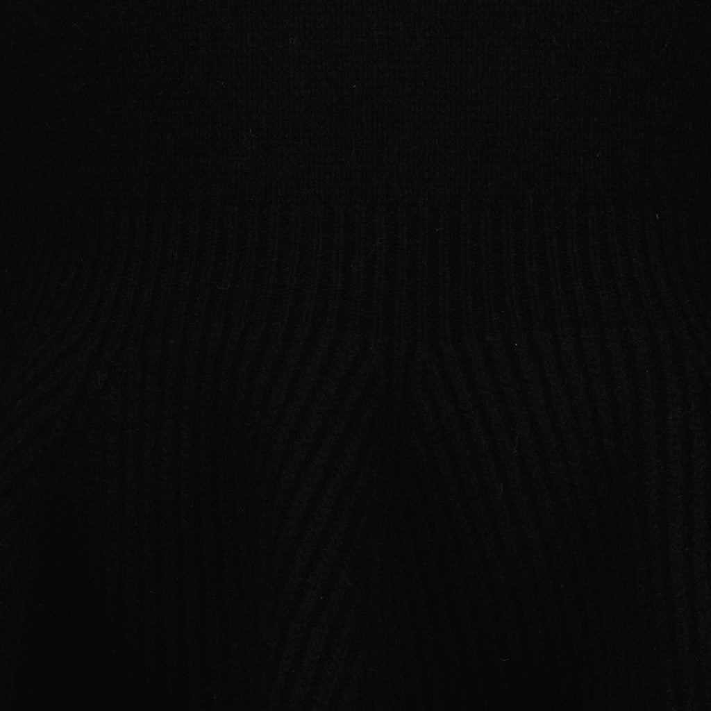 Strickwaren Pull à volants Alexander McQueen Schwarz Femme