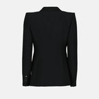 Vestes Veste blazer Alexander McQueen Noir Femme