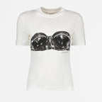 T-shirts Biker T-shirt Alexander McQueen White Women