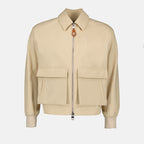 Jackets Military jacket Alexander McQueen Beige Homme