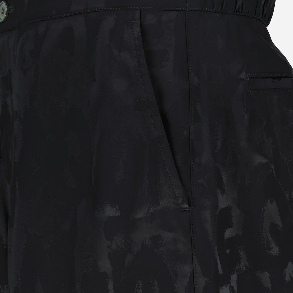 Shorts Short Graffiti Alexander McQueen Noir Homme