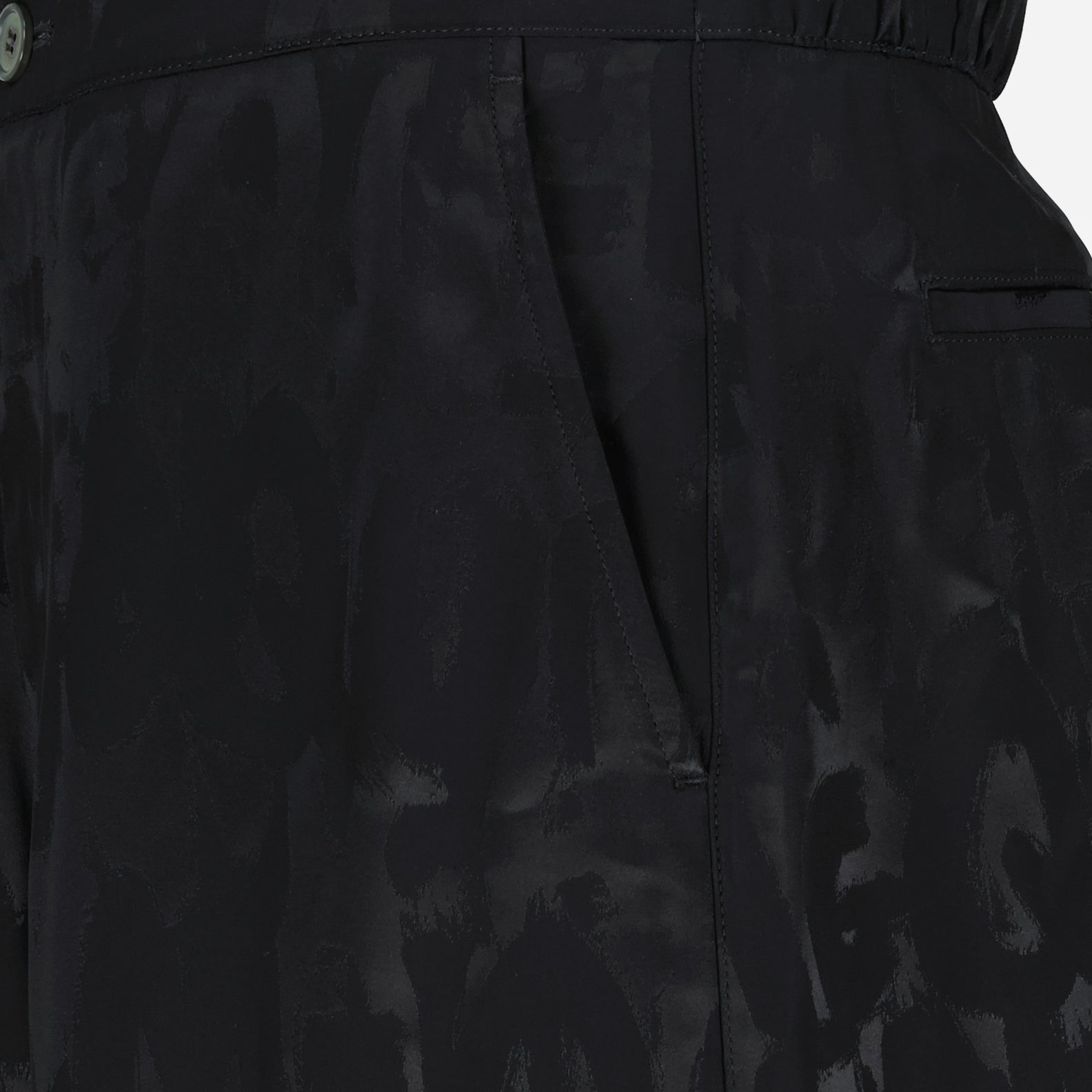 Shorts Short Graffiti Alexander McQueen Noir Homme