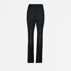 Pantaloni Pantaloni Cigarette Alexander McQueen Nero Femme