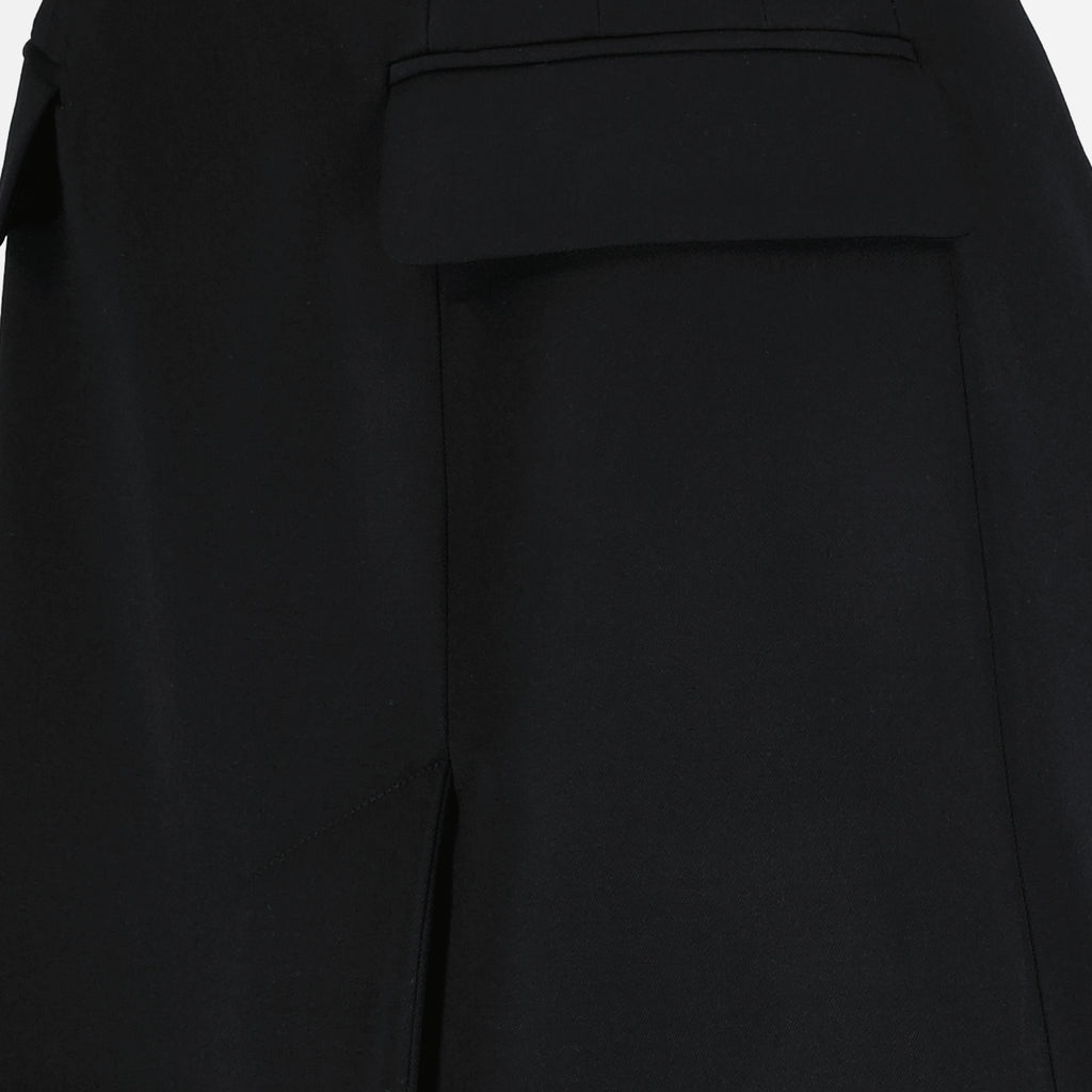 Skirts Split Skirt Alexander McQueen Black Women