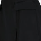 Röcke Geteilte Rock Alexander McQueen Schwarz Femme