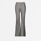 Hosen Pantalon à pinces Alexander McQueen Grau Femme