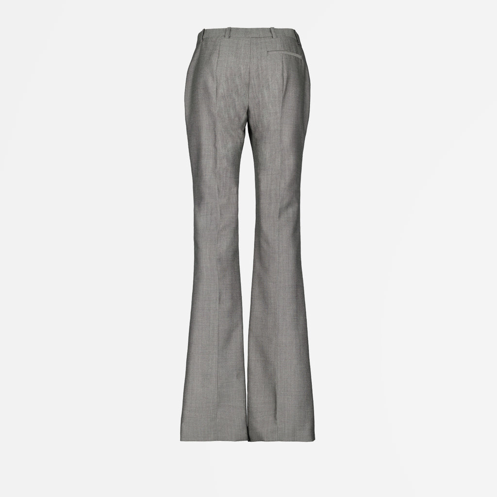 Hosen Pantalon à pinces Alexander McQueen Grau Femme