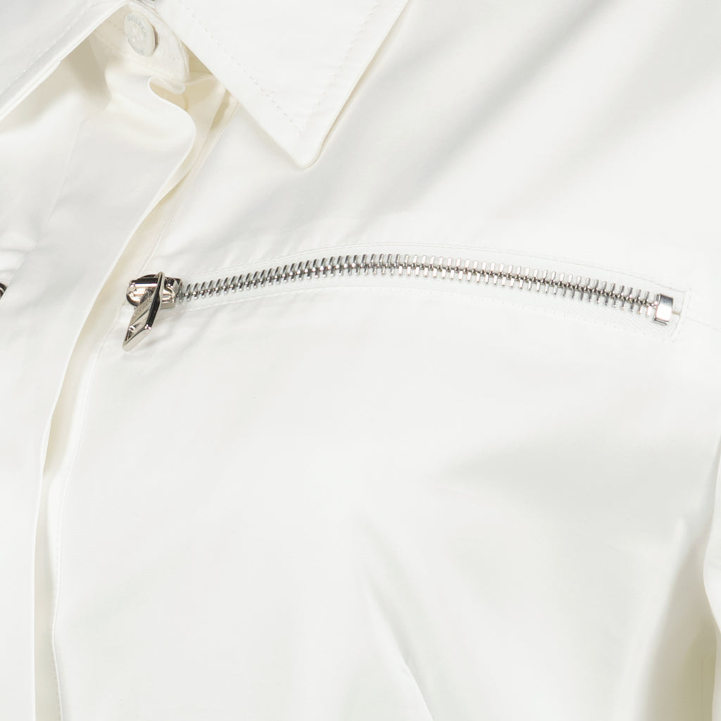 Shirts Zip shirt Alexander McQueen White Women