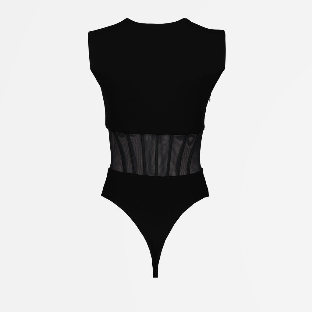 Tops Body Hybrid Alexander McQueen Preto Femme