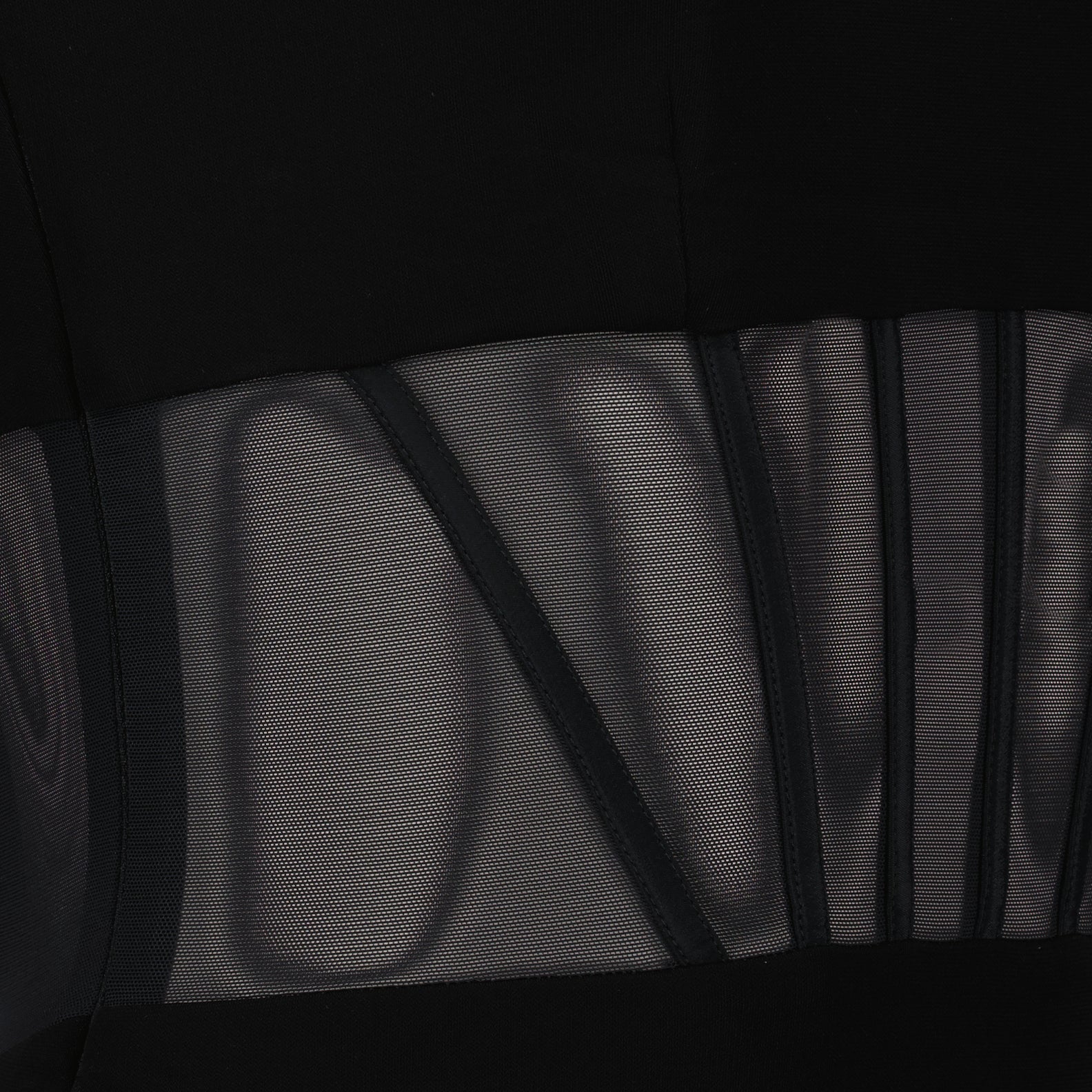 Tops Body Hybrid Alexander McQueen Preto Femme