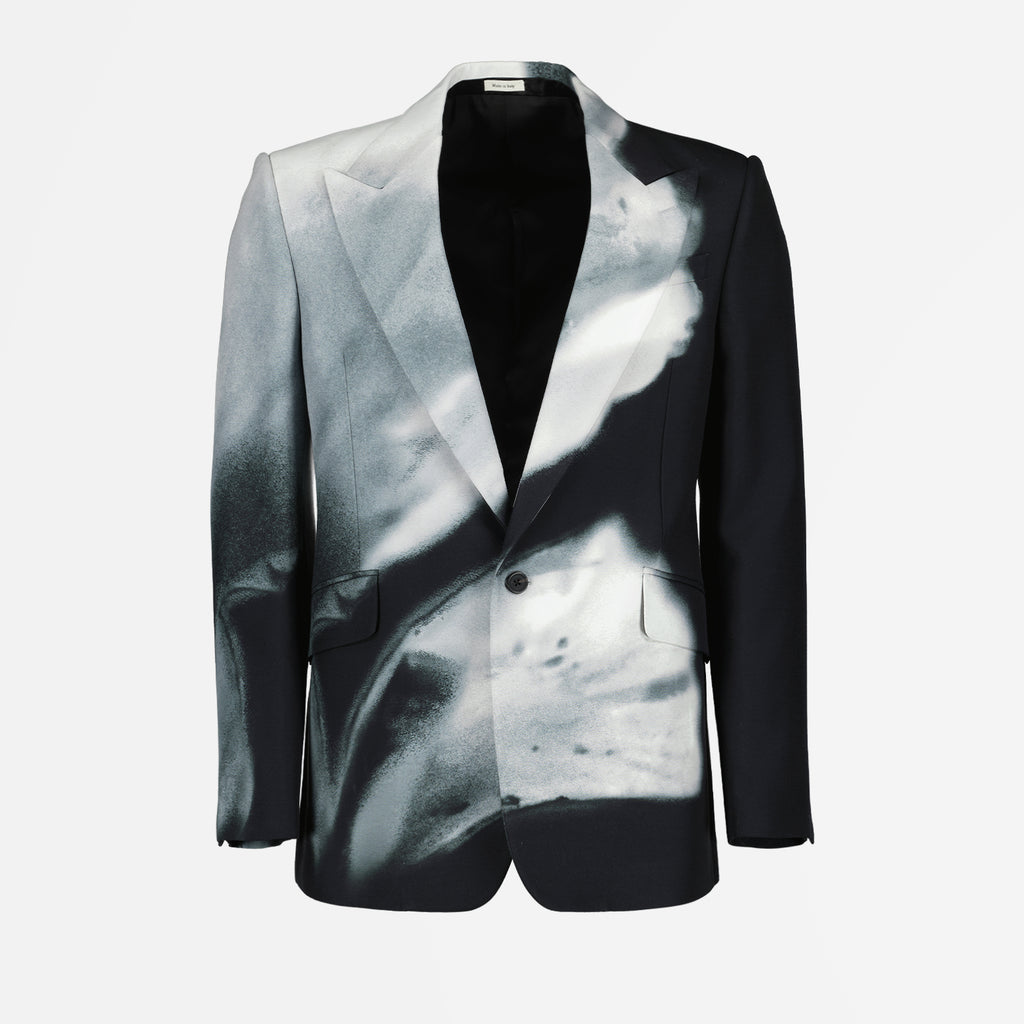 Vestes Veste Luminous Flower Alexander McQueen Noir Homme