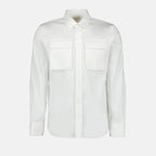 Chemises Chemise à poches militaires Alexander McQueen Blanc Homme