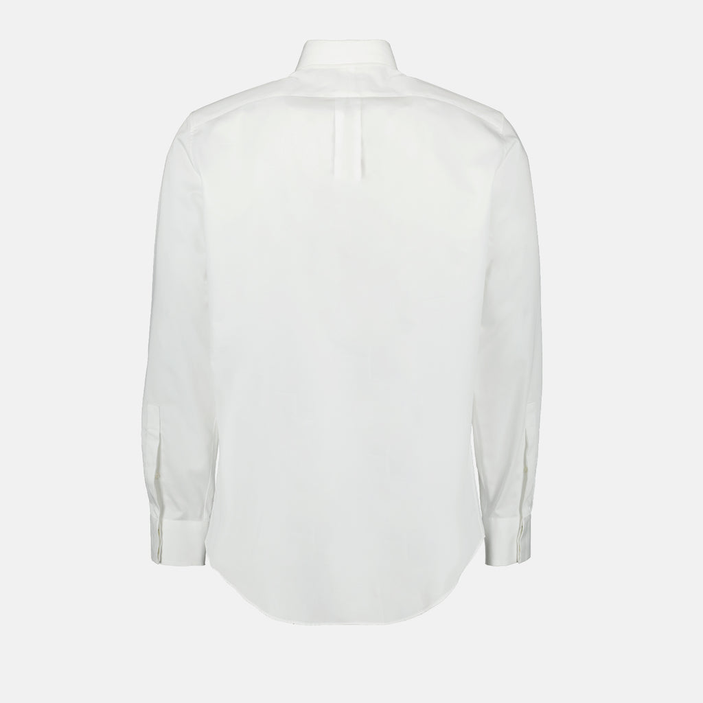 Chemises Chemise à poches militaires Alexander McQueen Blanc Homme