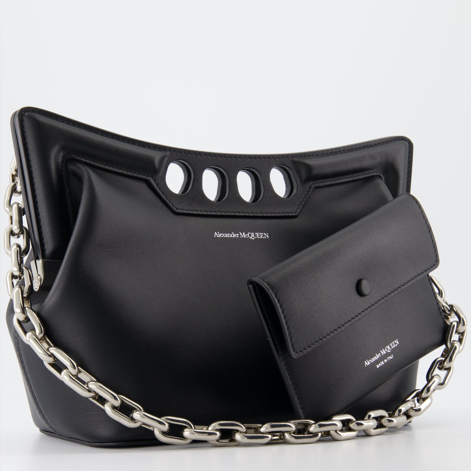 Borse a mano e a spalla Sac The Peak Alexander McQueen Nero Femme
