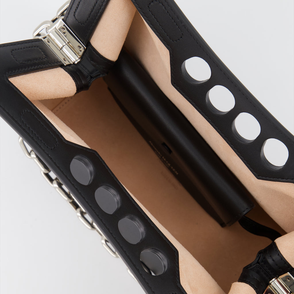 Borse a mano e a spalla Sac The Peak Alexander McQueen Nero Femme