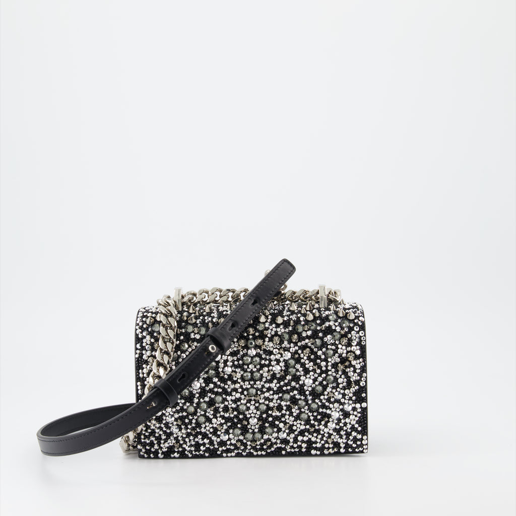 크로스백 Sac Jewelled satchel Alexander McQueen 검은색 Femme