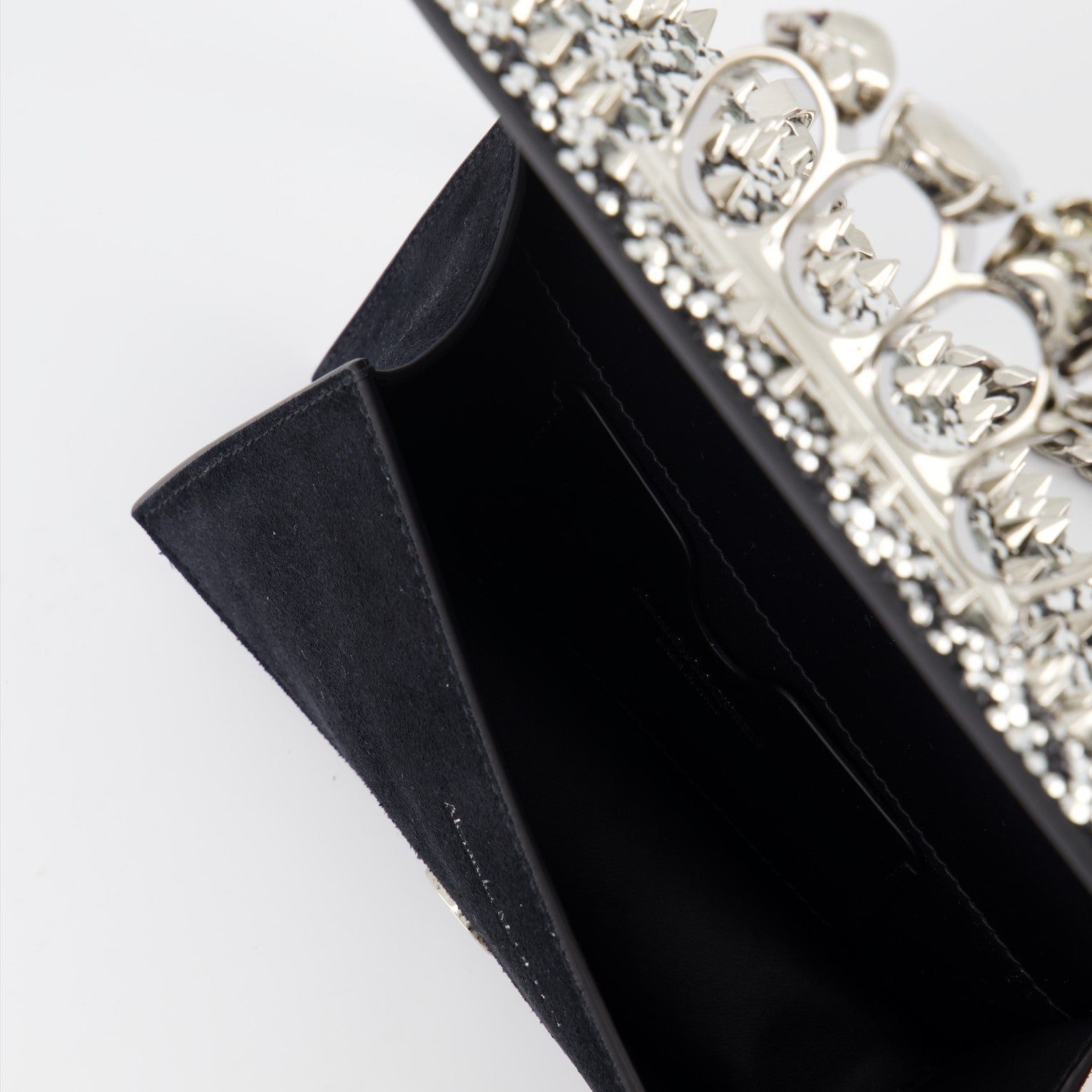 크로스백 Sac Jewelled satchel Alexander McQueen 검은색 Femme