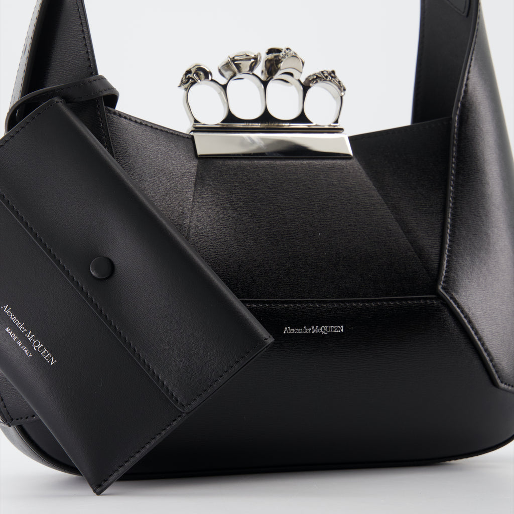 Handbags and shoulder bags Jeweled hobo bag Alexander McQueen Black Women