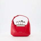 Handbags and shoulder bags Mini Jeweled hobo bag Alexander McQueen Red Women