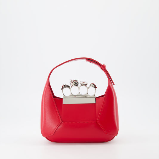 Mini Jeweled hobo bag