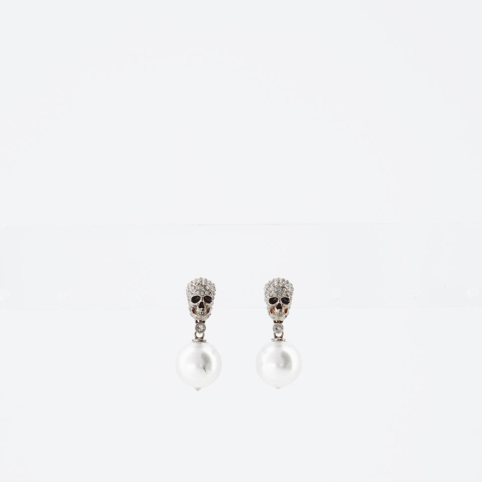 Joias Boucles d'oreilles Skull Alexander McQueen Prata Femme