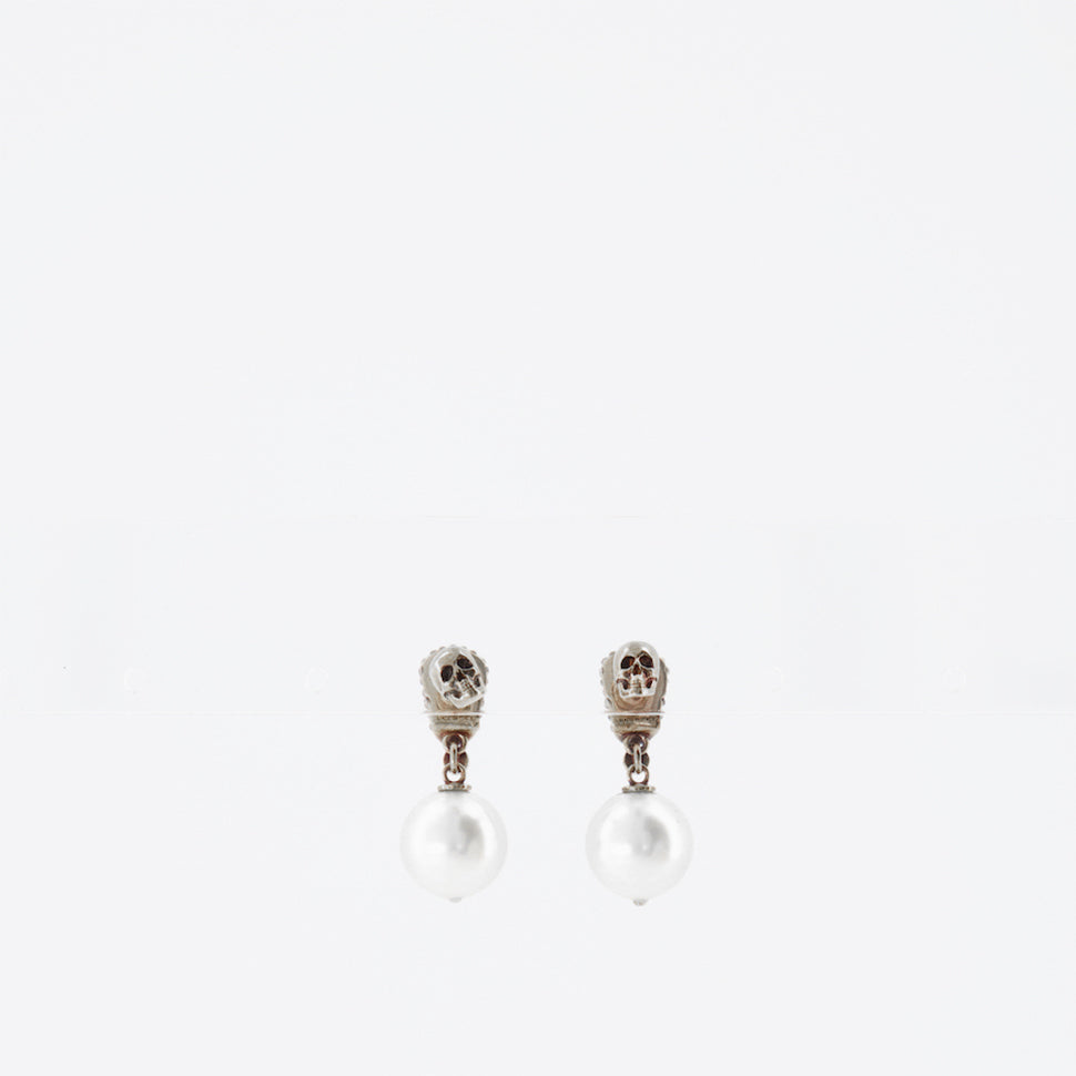 Joias Boucles d'oreilles Skull Alexander McQueen Prata Femme