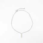 Gioielli Collier Enamel Tag Alexander McQueen Argento Homme