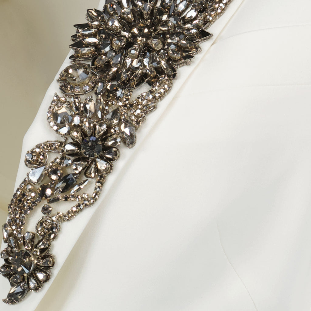 재킷 Veste à bijoux Alexander McQueen 베이지 Femme