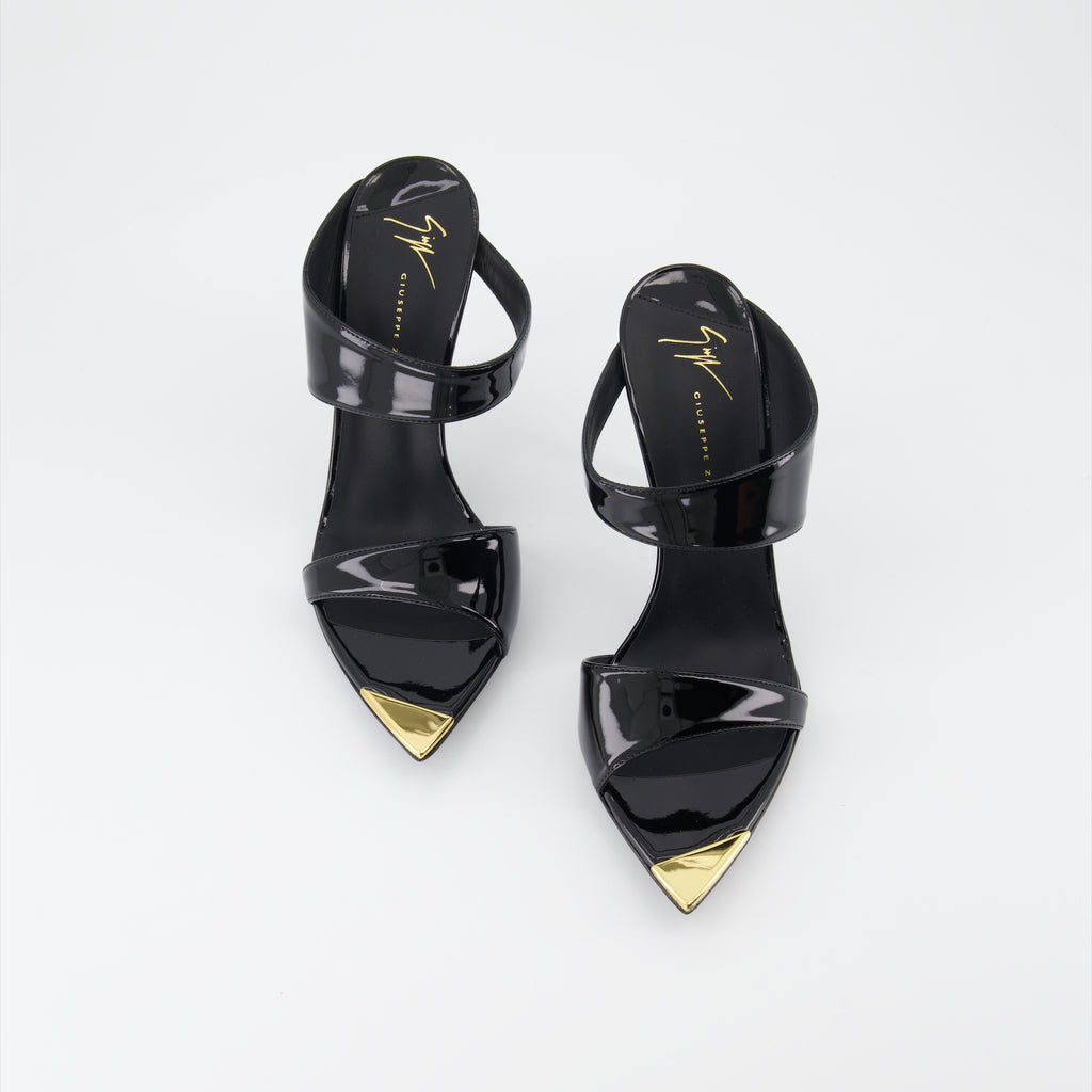 Chaussures ouvertes Sandales Intriigo Allure Giuseppe Zanotti Noir Femme