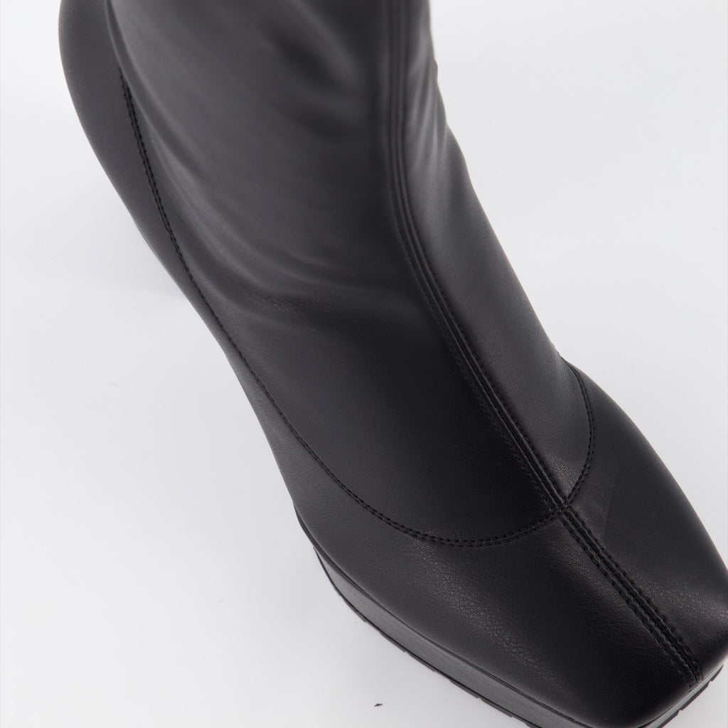 ブーツ モルガナブーツ Giuseppe Zanotti 黒 女性