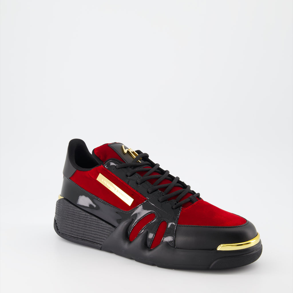 Sneakers Baskets Talon Giuseppe Zanotti Rosso Homme