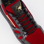 Sneakers Baskets Talon Giuseppe Zanotti Rosso Homme