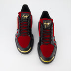 Sneakers Baskets Talon Giuseppe Zanotti Rosso Homme