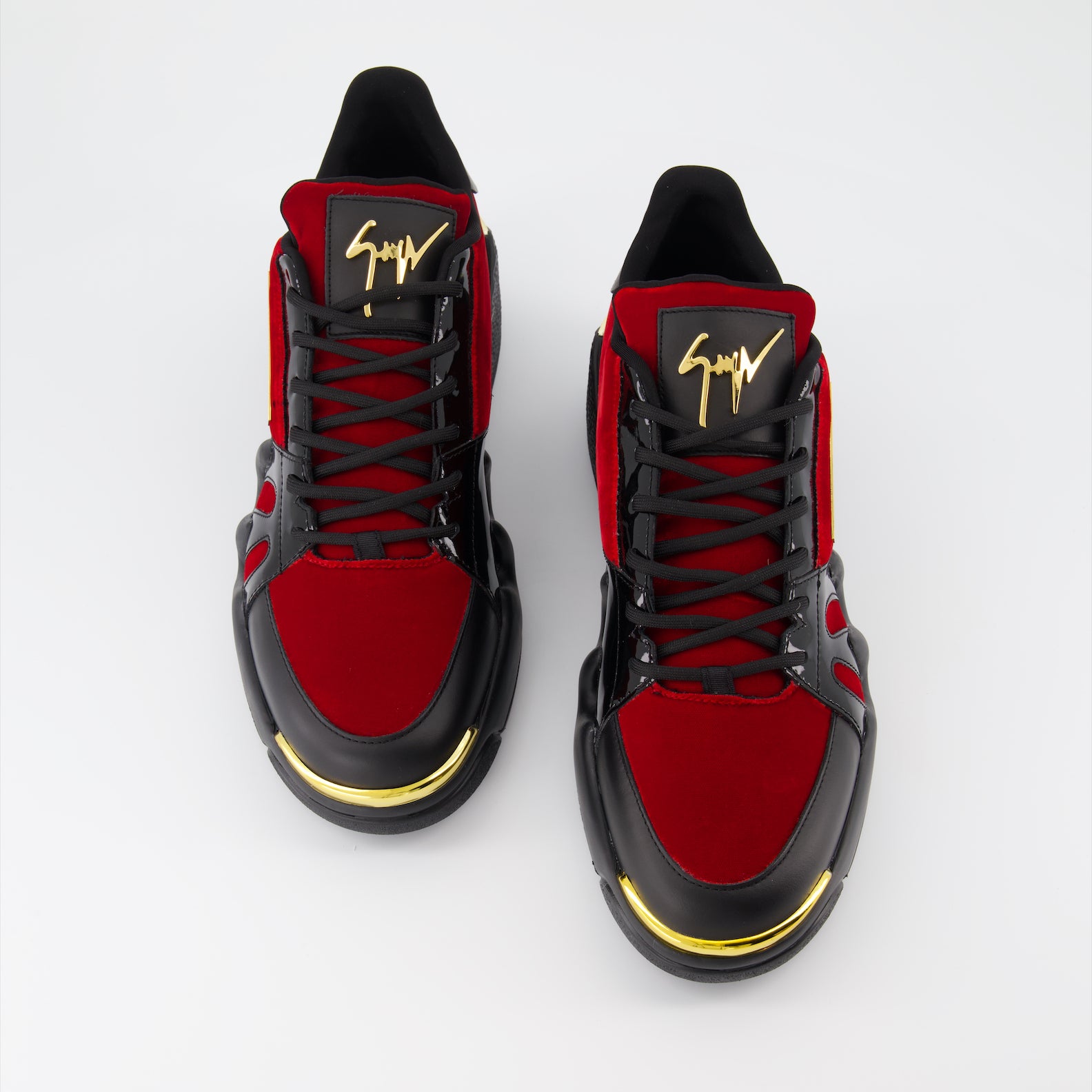 Sneakers Baskets Talon Giuseppe Zanotti Rosso Homme