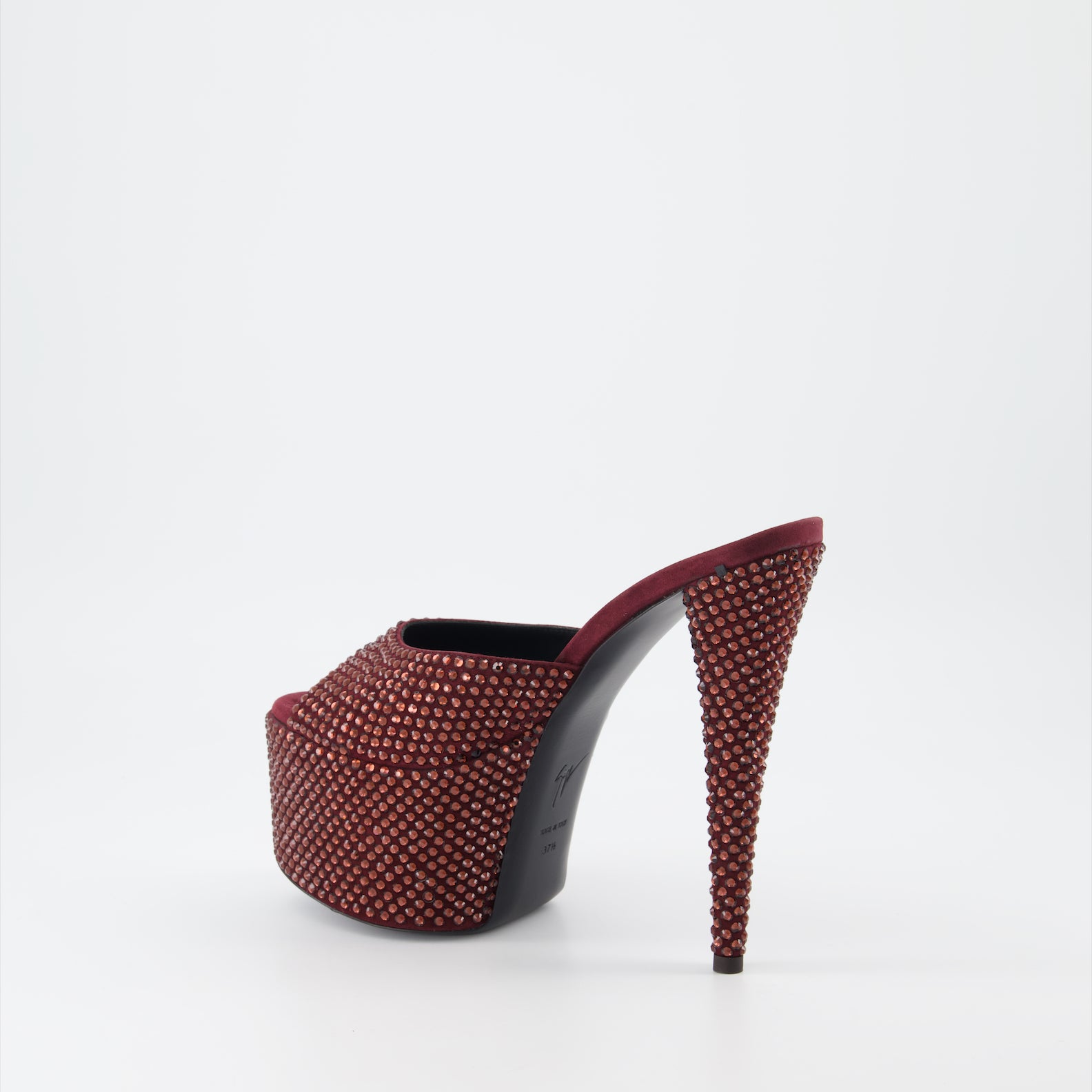 オープントゥシューズ GZ Aidaサンダル Giuseppe Zanotti 赤 女性