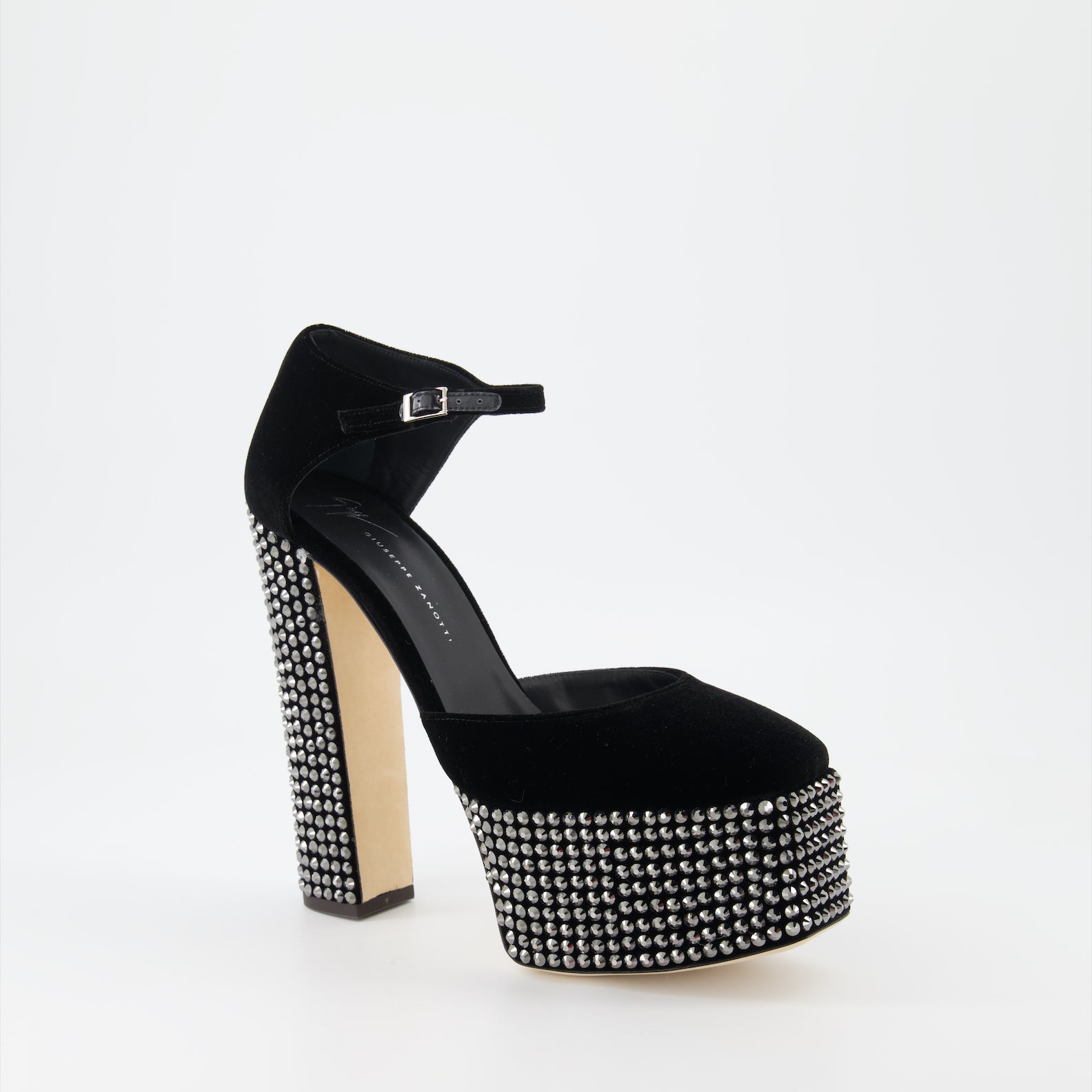 Heels Bebe Strass Pumps Giuseppe Zanotti Black Women