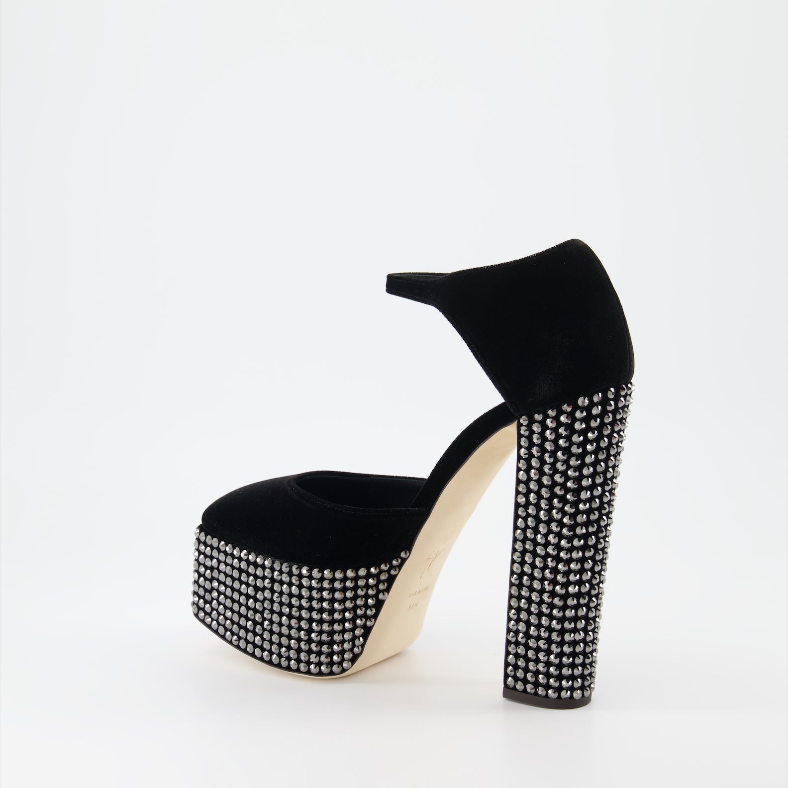 Heels Bebe Strass Pumps Giuseppe Zanotti Black Women