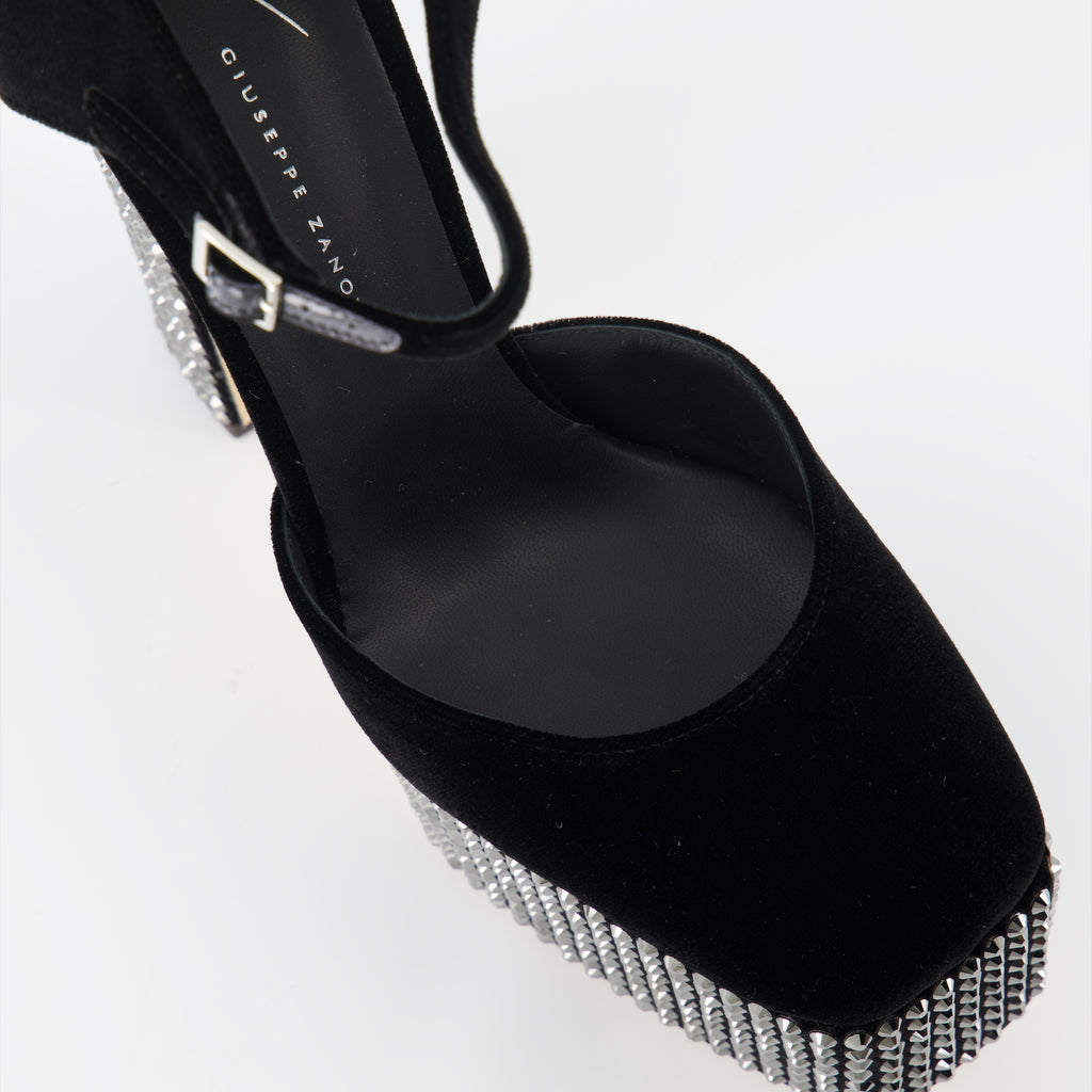 Heels Bebe Strass Pumps Giuseppe Zanotti Black Women