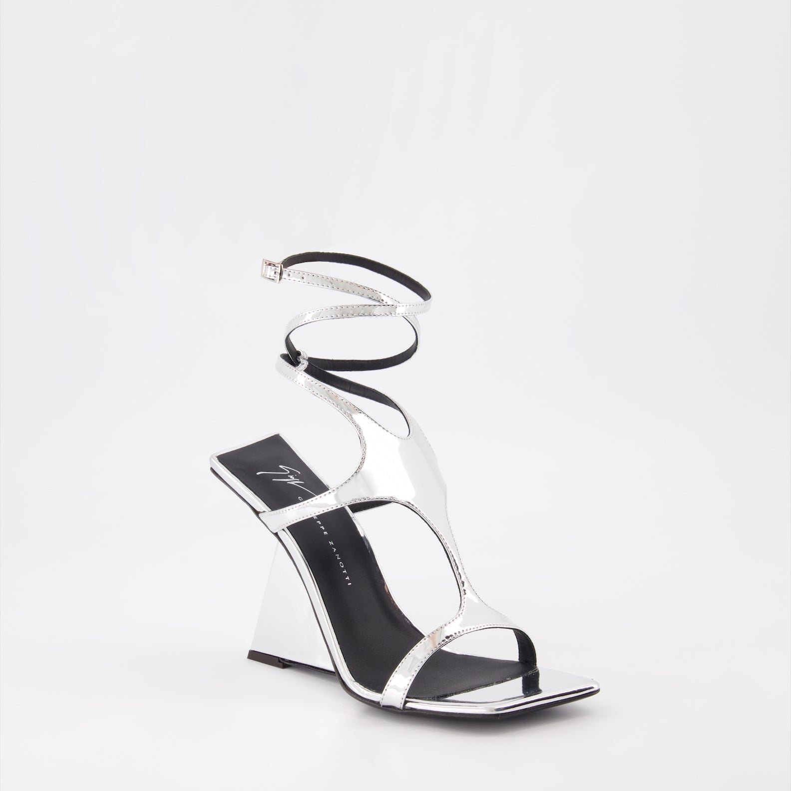 Zapatos abiertos Sandales Tutankamon Giuseppe Zanotti Plata Femme