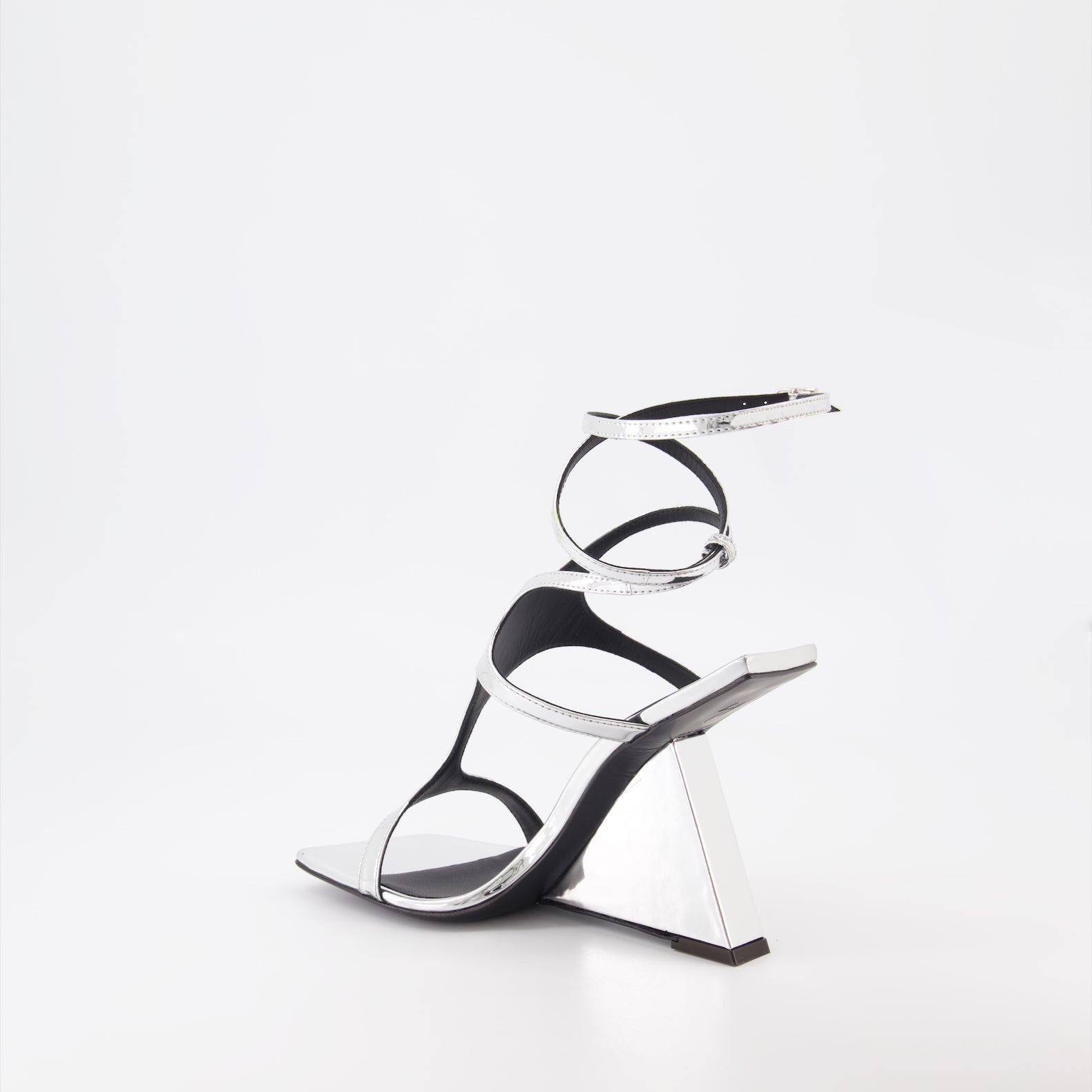 Zapatos abiertos Sandales Tutankamon Giuseppe Zanotti Plata Femme