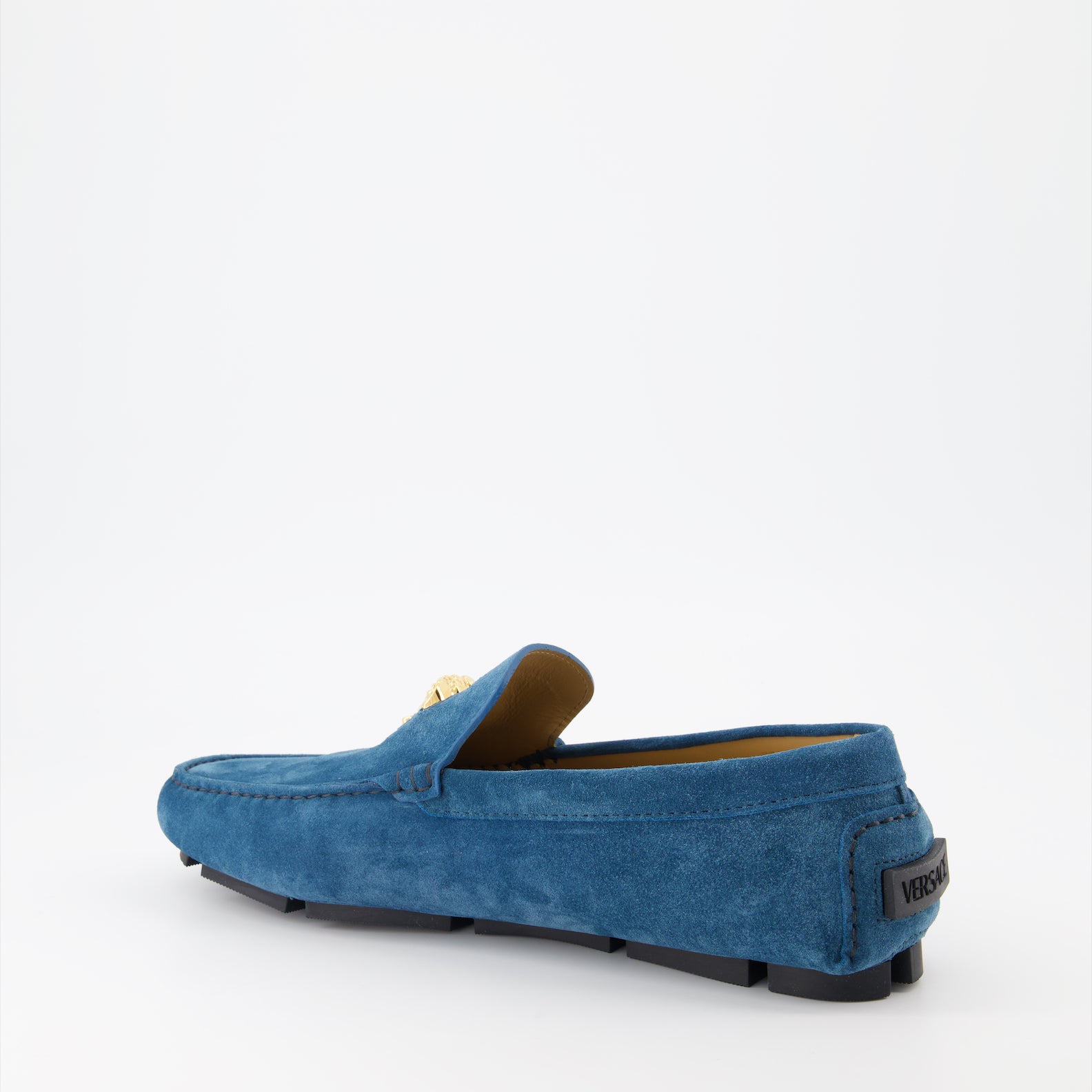 Loafer Mocassins Driver La Medusa Versace Blau Homme