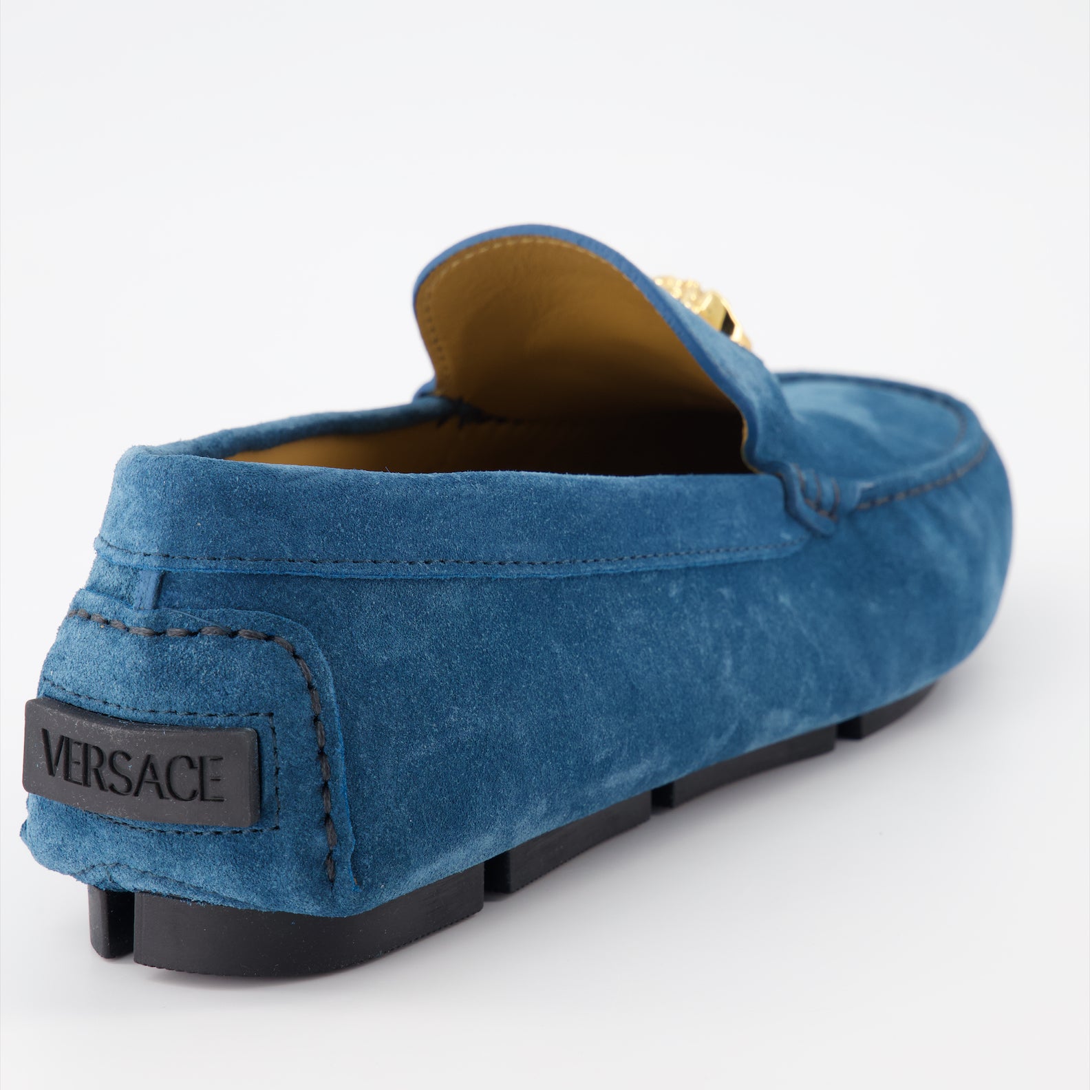 Loafer Mocassins Driver La Medusa Versace Blau Homme
