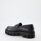 Loafers Greca Portico Loafers Versace Black Man