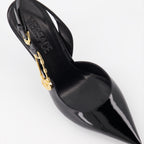 Pumps Escarpins Safety Pin Versace Schwarz Femme