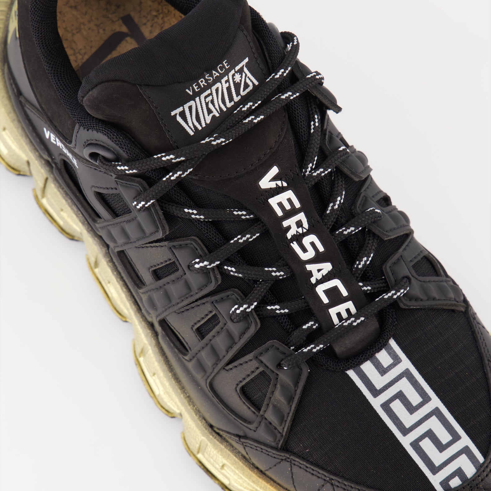 Sneaker Baskets Trigreca Versace Negro Homme