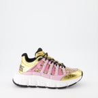 Sneaker Baskets Trigreca Versace Oro Femme
