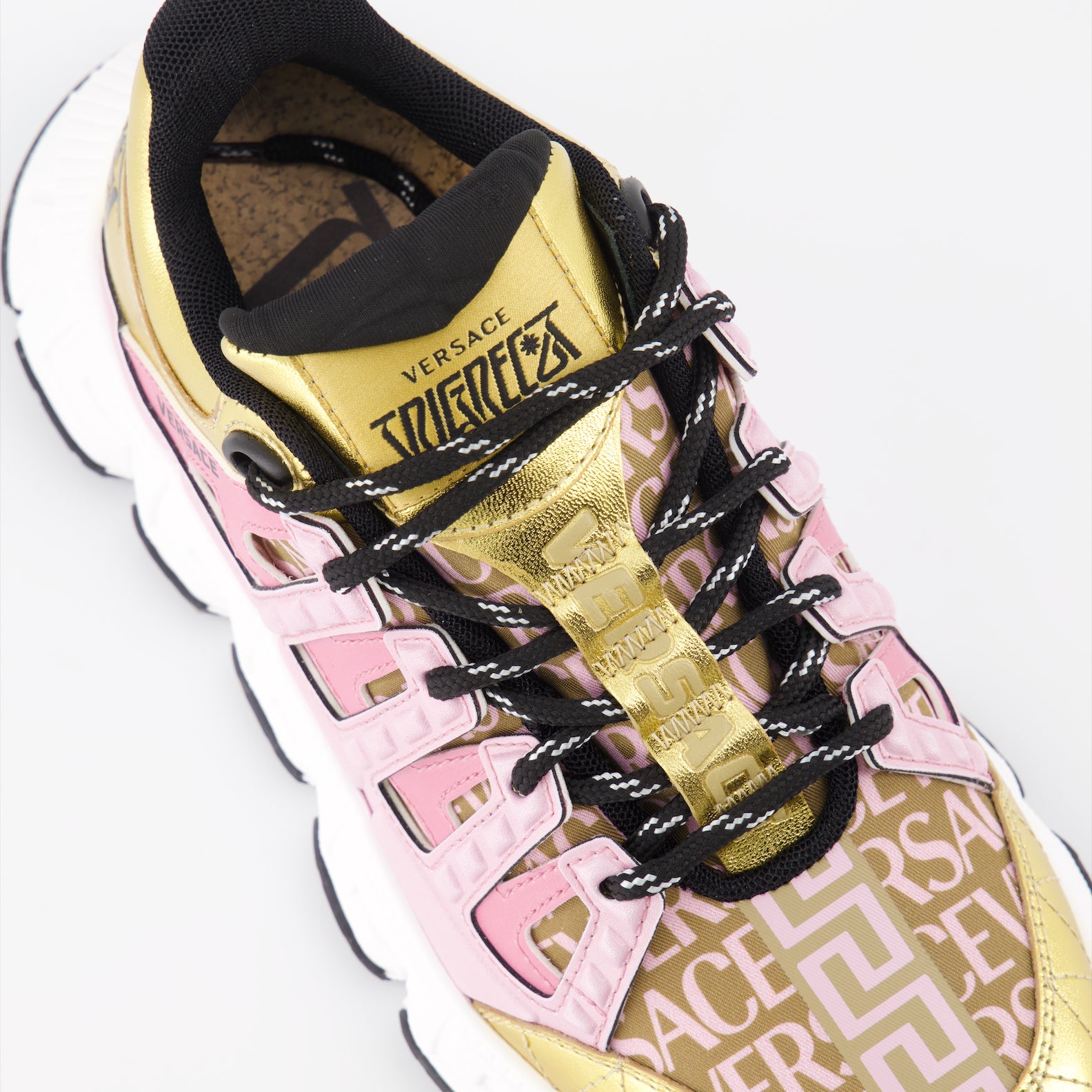 Sneaker Baskets Trigreca Versace Gold Femme